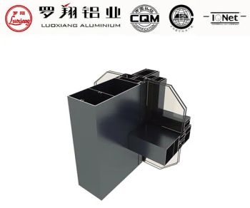 Aluminum Curtain Wall Best Quality with Powder Coating with Thermal Break Profile - Luoxiang Aluminium Co., Ltd. - China