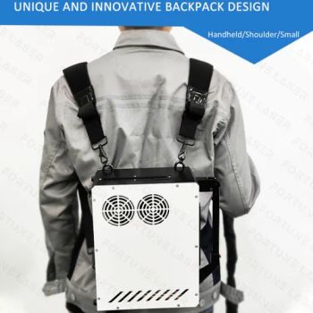 Backpack Laser Cleaning Machine 50W Backpack Laser Rust Removal Machine - Fortune Laser Technology Co., Ltd. - China