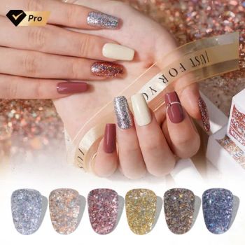 R S Nail Reflective Gel Soak off UV Gel Nail Polish 15ml for Nail Gel Polish - Heyuan Ransheng Innovative Materials Co., Ltd. - China