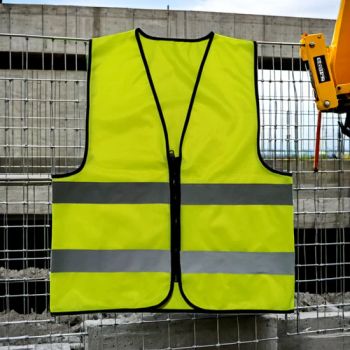 High Visibility 100% Polyester Reflective Safety Vest Work Reflective Safety Clothing - Fuzhou Golden Moral Imp & Exp Co., Ltd. - China