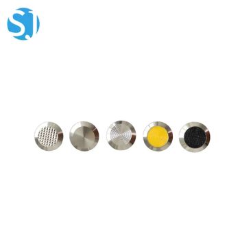 304 316 Stainless Steel Tactile Stud Durable Anti Corrosion Tgsi Metro Walkways Detectable Warning Tile Pedestrian Safety Tactile  - Shandong Jincheng Building Materials Co., Ltd - China