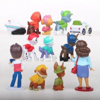 Hot Sale 2ND Generation Paw Dog Model Toy Action Figure Candy Food Toy Cake Topper - Dongguan Kunhong Plastic Products Co., Ltd. - China
