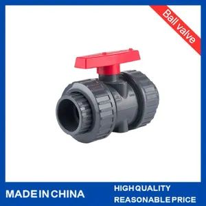 UPVC Double Control Ball Valve Socket Ball Valve Pipe Switch Valves - Shenzhen Eternal Technology Co., Ltd - China