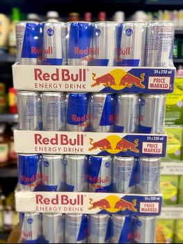 Red Bull Energising Drink Pack of 24 x 250 ML Grade A Packaging 24 Feature GOOD Item Form Liquid Type ENERGY DRINK Shelf Life 1 YEAR - RJS TRADING LIMITED - United Kingdom