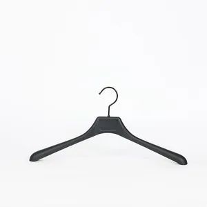Clothing Store Customised Custom Plastic Designer Coat Hangers with Logo - Quanzhou Hexing Display Products Co., Ltd. - China