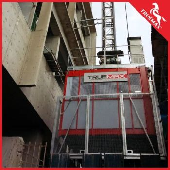 Sc200tdv Construction Hoist Construction Machinery Elevator Tonnage 2T Origin China Reel Number No Trademark Truemax HS Code 8428909090 - Zhejiang Truemax Engineering Co., Ltd. - China
