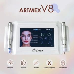 China Beauty Stainless Steel Tattoo Machine Kit Origin China Model Number V8 Trademark Artmex Gun Type Electric Screen Touch - Shandong Urway Biological Technology Co., Ltd. - China
