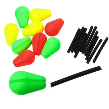 Fly Fishing Foam Float Tube Strike Indicators EVA Oval Bobbers Floating Tear Drop Pompano Rig Bottom Rigs Boat Fishing - Changsha Feiwote Technology Co., Ltd. - China