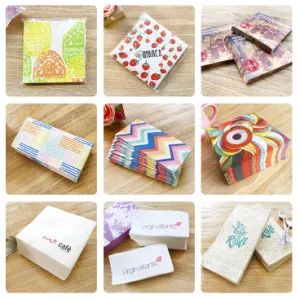 Wood Pulp Tissue Paper Party Napkins for Restaurants - Qingdao Yide Shine Industry Co., Ltd. - China
