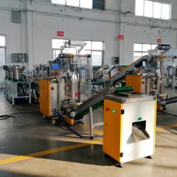 Automatic Fastener Hardware Screws Nuts Bolts Nails Spring Washer O-Rings Furniture Plastic Anchor Spare Parts Hinge Bracket Packing Packaging Line - Shanghai Feiyu Packaging Machinery Co., Ltd. - China