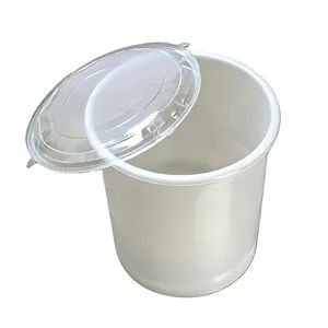 Custom LDPE Transparent Round Bottom Plastic Drum Liners Bags - XIAMEN XINLISHENG I/E CO.,LTD - China