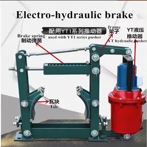 Crane Accessories Explosion-Proof Electric Hydraulic Thruster Drum Brake - Henan Sinoko Cranes Co., Ltd. - China