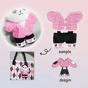 ODM OEM Custom Cute Doll Clothing Accessories Doll Outfit Suit Doll Garments Suspender Trousers - Yancheng Joy Foundationcultural Creativity Co., Ltd. - China