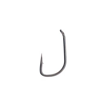 High Carbon Steel Matt Black Gray Carp Fishing Hook Bent Eye Barbed Fishhooks - Henan Tenfeng Technology Co., Ltd. - China