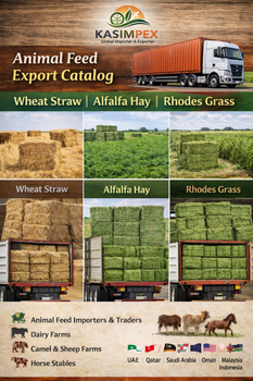 Rhodes Grass Hay – Premium Quality Animal Feed, High Protein Livestock Fodder, Compressed Bales, Export from Pakistan | FOB Karachi, LC at Sight - kasimpex - Pakistan
