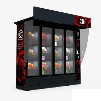 Smart Flower Bouquet Vending Machine Automatic Fresh Flower Kiosk for 24 Hour Self Service Retail Business - senesie mfg llc - United States