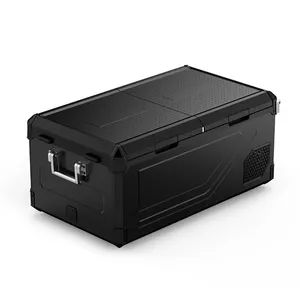 Tiefu 75L Electric Portable Freezer 24V 12 Volt Metal Car Refrigerator Compressor for Camping RV Car Portable Cool Car Fridges - Guangdong Minghua Auto Equipment Technology Co., Ltd. - China