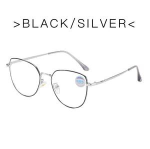 Wholesale Big Square Eyeglasses Shape Super Light Optical Frames Slim Thin Eyewear Metal Temple Glasses Frames in Stock - Taizhou Youto Glasses Co., Ltd. - China