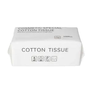 Cosmetic Towel Cotton Towel Disposable Face Towel Facial Cotton Tissue Dry Wipes for Baby - Hefei Meitai Care Co., Ltd. - China