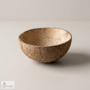Natural Coconut Shell Oval Cups Set | Handmade Eco-Friendly Serving Bowls - ASR Exports  - India