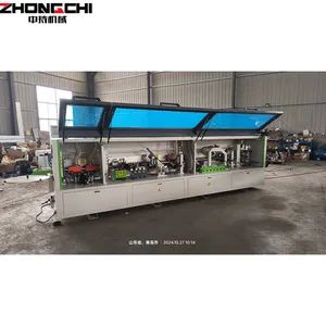 Wood Based Panels Machinery MDF Door Edge Laminating Edge Bander Trimmer Corner Rounding Automatic PVC Edge Banding Machine - Qingdao Zhongchi Machinery Co., Ltd. - China