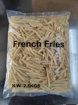 IQF French fries frozen Potato Strips Shape CUBE Weight (kg) 10 Grade A, Grade A Type French Fries Shelf Life 24 months Size 9mmx9mm; 7mmx7mm - Shandong Guohai Imports and exports Co., ltd - China