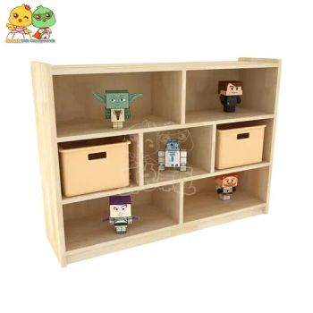 Preschool Kindergarten Oak Children's Lockers Multi-Compartment Lockers for Children Nursery Plastisc School Tables and Chairs - Guangzhou Smart Sports Equipment Co., Ltd. - China