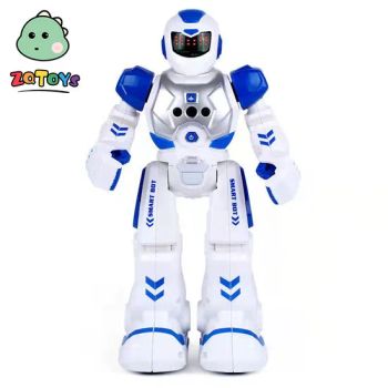 Zhiqu Kids Electronic Toy Intelligent Plastic Remote Control Robot Car Gesture Induction Programming Light Mechanical Warfare - Shantou Chenghai District Haitong Zhiqu Toy Store - China