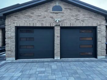 Chi USA Standard 16X7 Automatic Residential Aluminum Sectional Garage Doors for Homes - SUZHOU SHUNCHI HARDWARE CO.,LTD. - China