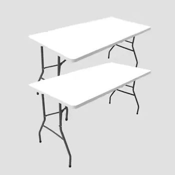in Stock Portable Folding Bar Table 6 Foot Folding Table Folding Tables and Chairs for Events - Skylark Network Co., Ltd. - China