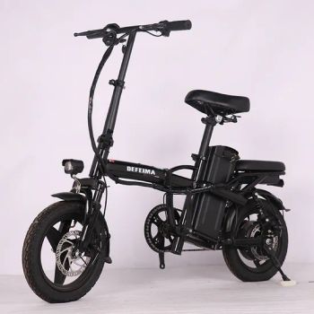 Cheap 14inch 48V10ah Adults Folding Electric Bike Scooter Road Hybrid City Bicycle - Guangzhou Defeima Vehicle Industry Co., Ltd. - China