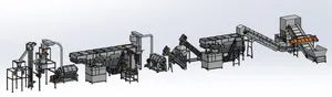 Plastic Recycling Equipment Waste Water Bottles PP PE Agricultural Films Jumbo Woven Bags Bottle Crusher Shredder Machine Recycle Pelletizing Production Line - Lanrry (Guangzhou) Recycling Co., Ltd - China