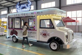 BBQ Trailers Fully Equipped Big Truck Car Bicycle with Porch Concession Trucks Mobile Kiosk House Towing Street Food Trailer - Hangzhou Longwin Industry Limited - China