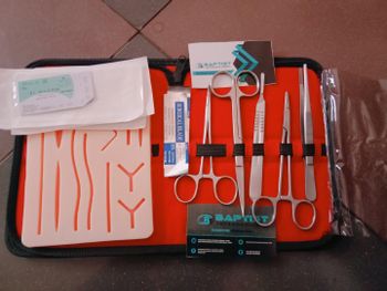 surgical instrument training kit Grade SINGLE USE 302 Packaging pouch packing Texture Not Easy To Tear Pad Construction Three-layer - BAPTIST INTERNATIONAL  - Pakistan