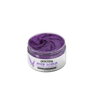 Private OEM Body Scrub for The Skin Exfoliating and Black Head Remover Lavender Smooth Body and Face Scrub - Guangzhou Aifujia Biotechnology Co., Ltd. - China