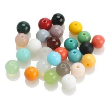 Wholesale Smooth Glass Crystal Beads Multi-Color DIY Beads - Ningbo General Union Co., Ltd. - China
