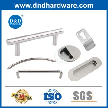 Stainless Steel Ironmongery Furniture Handle Knob Accessories Furniture Cupboard Flush Pull Handle Kitchen Cabinet Drawer Dress Handle - D&D Hardware Industrial Co., Ltd. - China