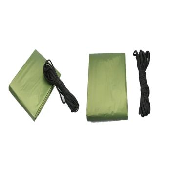 Compact Lightweight Aluminized Pet PE Mylar Emergency Survival Shelter Tent for Hiking Camping - Qingdao New Stone Imp&Exp Co., Ltd. - China
