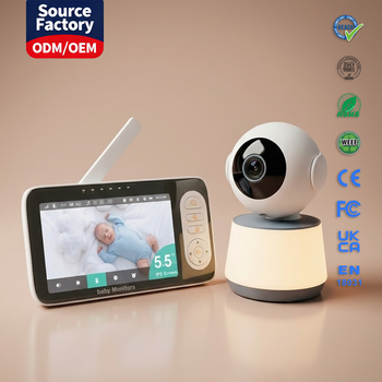 KT-614W 2.4GHz + WiFI Video Baby Monitor Source Factory ODM/OEM - DONGGUAN KAN TSANG ELECTROACOUSTIC TECHNOLOGY CO, LTD. - China
