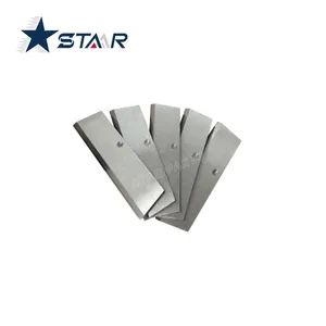 High-Performing Pelletizer Blades Used to Erema Plastic Recycling Machine - ZHUZHOU STAR SPARE PARTS CO., LTD. - China