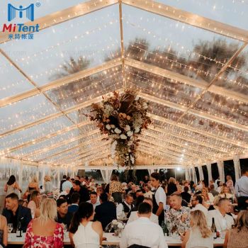 Outdoor Elegant Wedding Party Tent with UV Resistant Roof Cover - Qingyuan Mite Tent Co., Ltd. - China
