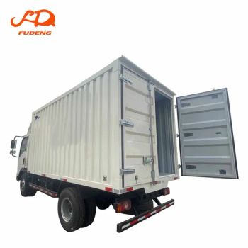 HOWO Van Refrigerated Truck 6 Wheels Lighter Truck Seats ≤5 Origin China Power Diesel Condition Used Logo Customized Drive Wheel - Shandong Fuduo Automobile Co., Ltd - China