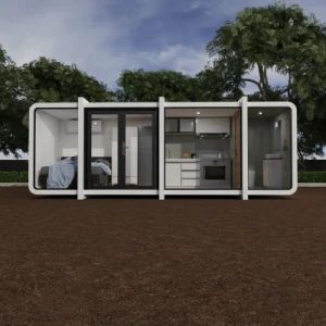 Modern Design Micro Apple Pod Micro Bookstore Capsule Coffee Shop - Guangdong Guose Modular Construction Co., Ltd. - China
