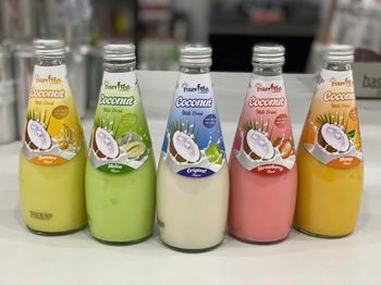 Coconut milk drink 290ml glass bottle Production Facility Size 8,000 Sqm Certifications Fda, Haccp, Halal, Iso Service Offered Oem/odm/private - Interfresh Beverage Manufacture - Vietnam
