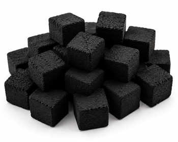 100% Coconut Shell Charcoal Briquettes from Vebesglobal 100% Coconut Shell Charcoal Briquettes - Vebesglobal - India