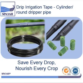 High-Uniform Cylindrical Emitter Line 16mm for Raised Garden Beds Water-Saving Irrigation Hose - RUNWOO (TIANJIN) NEW MATERIAL TECHNOLOGY CO., LTD - China