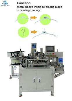 Coat Hangers with Logo Plastic Coat Hangers Machine Coat Hangers Making Machine Logo Printing Machine - Dongguan Sunfull Numerical Control Technology Co., Ltd - China
