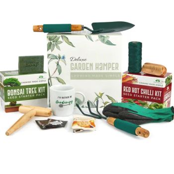 Gardening Gifts Hamper Grow Your Own Chilli & Bonsai Kit Garden Tools Gloves Soap Mug Great Valentines Gift for Him or Her - Plant Fun ( Xiamen) Co., Ltd. - China