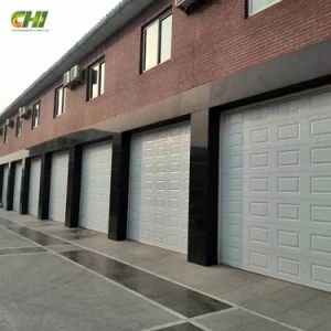 Hurricane Proof Garage Doors 2 Car16X9FT Perforated Aluminum Garage Doors South Africa with Europe Style - SUZHOU SHUNCHI HARDWARE CO.,LTD. - China