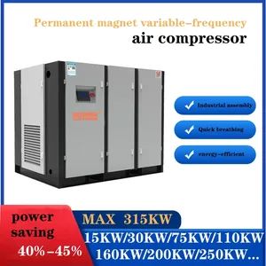 Single-Stage and Double-Stage Permanent Magnet Variable Frequency Energy-Saving Screw Air Compressors - Jiangxi Slovdson Intelligent Equipment Co.,Ltd - China